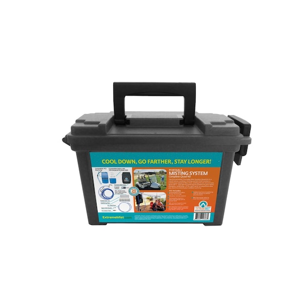 Portable Misting System Quad Kit W/ Storage Box